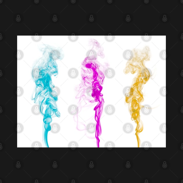 Abstract colorful smoke by homydesign