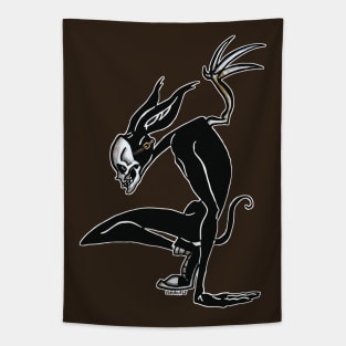 False Face Tapestry