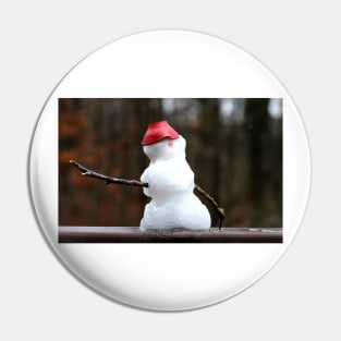 Snowman Pin