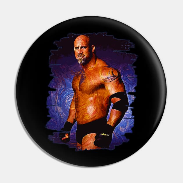 Goldberg \\ WWE \ BrushArt Pin by Nana On Here