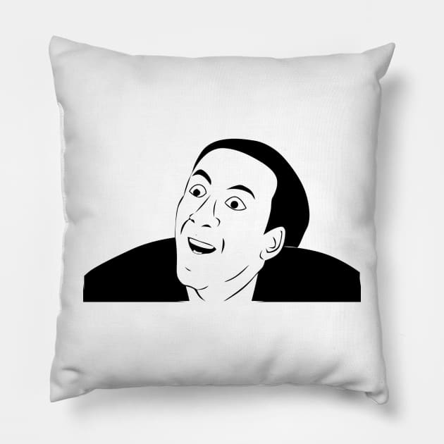 You Don't Say Meme Pillow by FlashmanBiscuit