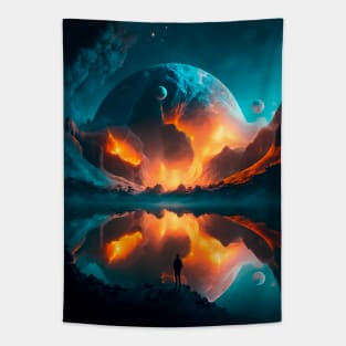 Magic in Chaos: Cosmic Landscapes Tapestry