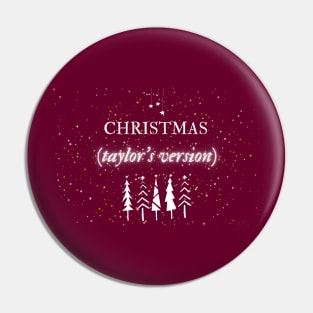 Christmas (Taylor's Version) Pin