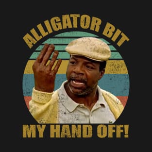 Alligator Bit My Hand Off! 80s T-Shirt