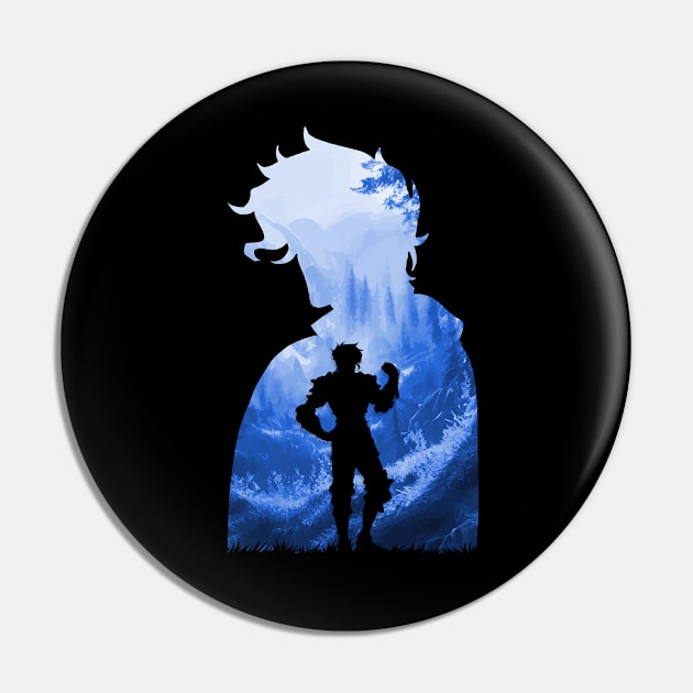 Granblue Fantasy - Rackam *Negative Illusion* Pin by MyRetroArt