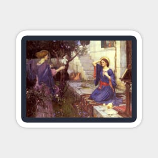 The Annunciation 1914 John William Waterhouse Magnet