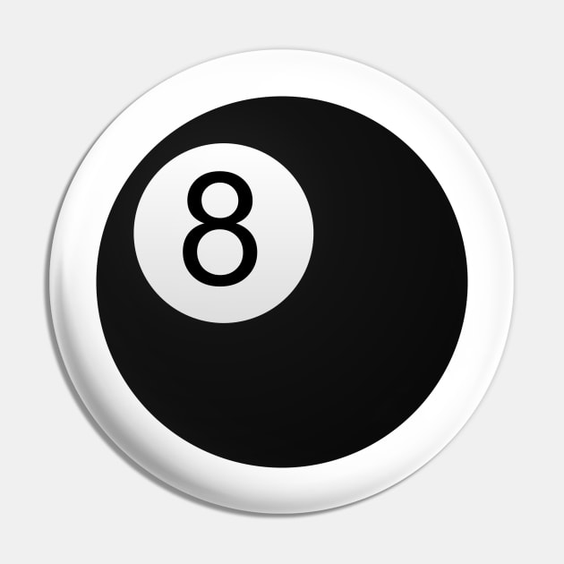 Lucky 8 Ball Pin by Njuguman