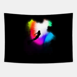 Rainbow Deep Tapestry