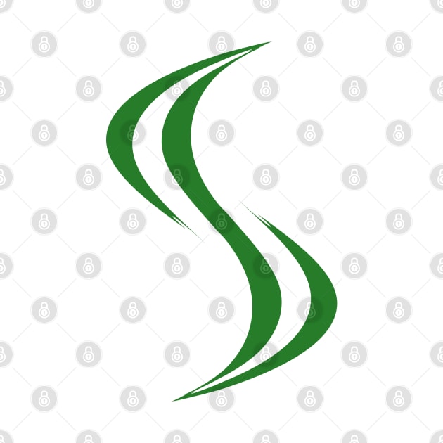 Smellville ‘S’ Logo Green by MOULE