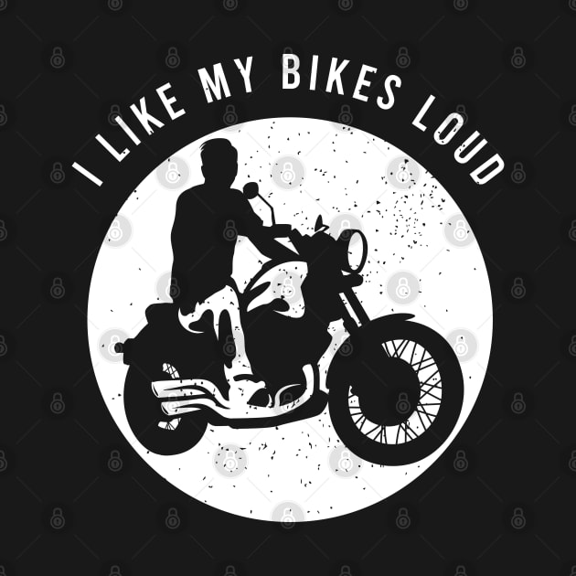 Funny Biker Saying For A Lover Of Motorcycle by AlleyField
