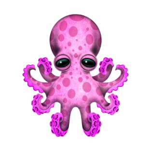 Cute Pink Baby Octopus T-Shirt