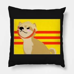 Vietnam Flag Shiba Pillow