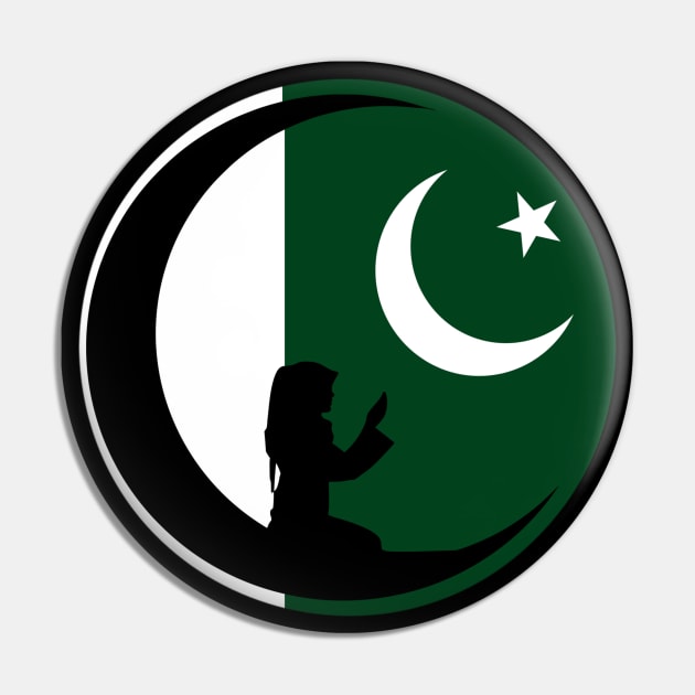 Pakistan Prayer Pin by Jakavonis