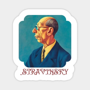 IGOR STRAVINSKY Magnet