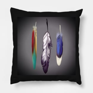 3 Feathers Pillow