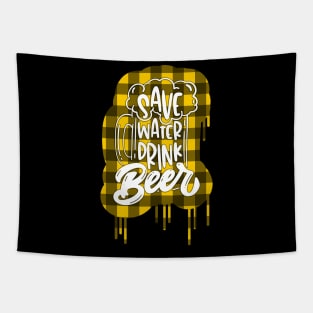 Save Water, Drink Beer Tapestry