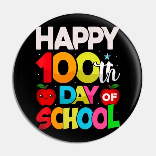 100 DAYS OF SCHOOL Teacher Student Men Women Kids 100th Day Pin