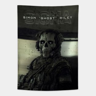 Simon Sigma Ghost Riley Tapestry