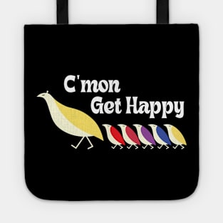 C'mon Get Happy - Vintage Retro Tote