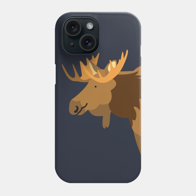 Moose Phone Case by evisionarts