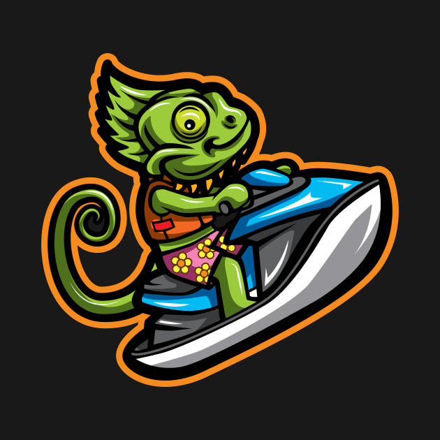 Jet Ski Chameleon by IPRINT