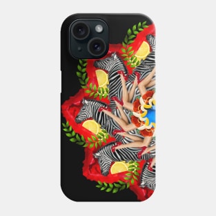 Horse-Human mandala Phone Case