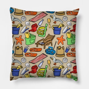 A Trip To The Beach Pillow