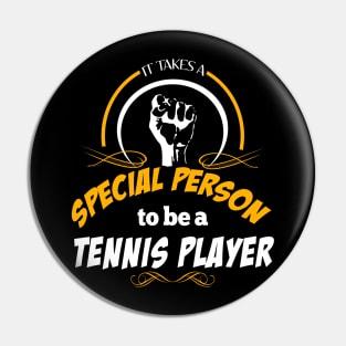 tennis player gift Pin