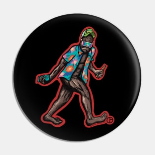 BroSquatch Pin