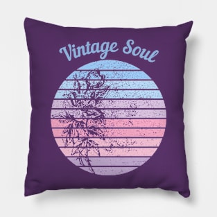 Vintage Soul-Flower Pillow