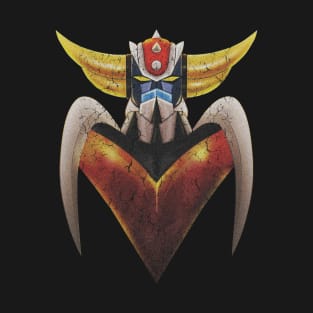 Grendizer The Ufo Robo Distressed Style T-Shirt