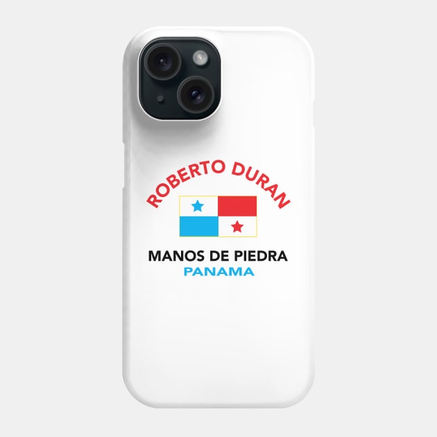 Roberto Manos de Piedra Duran Panama Phone Case by Estudio3e