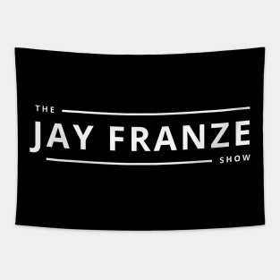 JFS White Logo Tapestry