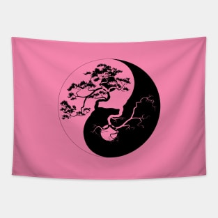 Bonsai Tree Japanese Tapestry