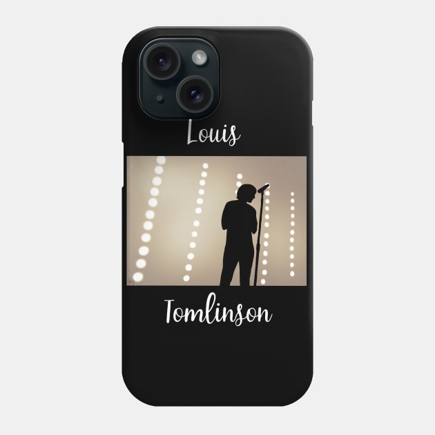 Louis Tomlinson London concert Phone Case by Bookishandgeeky