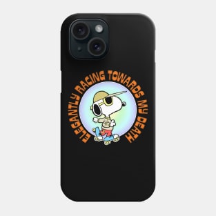 Elegantly Racing Towards My Death / Nihilism Design Phone Case