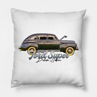 1941 Ford Super Deluxe Sedan Pillow