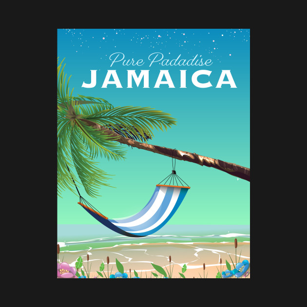 Disover Jamaica Travel poster - Jamaica - T-Shirt