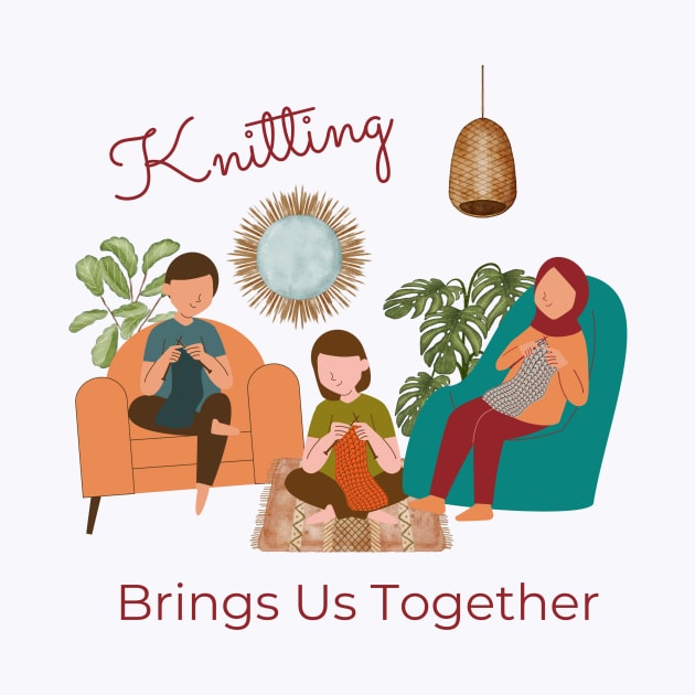 Knitting Brings Us Together by Ivy Lark - Write Your Life