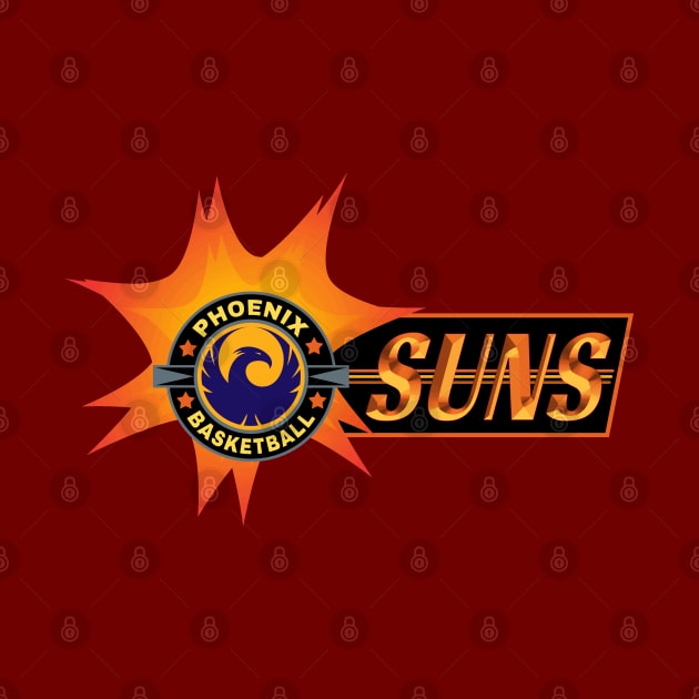 Phoenix Suns Basketball Team by antarte