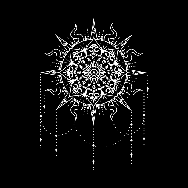 Sun Mandala Shirt by konsept_artist