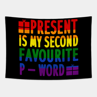 Christmas gift x-mas LGBT Queer Pride Tapestry