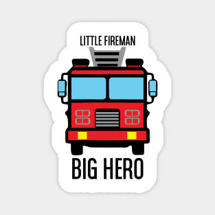 BIG HERO FIRE TRUCK Magnet