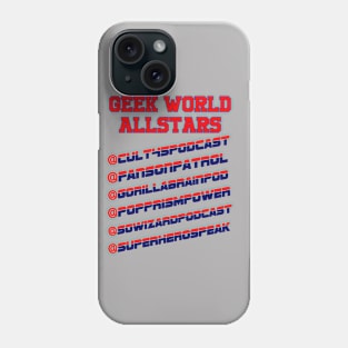 Geek World Allstar Coffee Mug and Single Sided Roster Phone Case