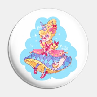 Clown Queen - Circus colors Pin