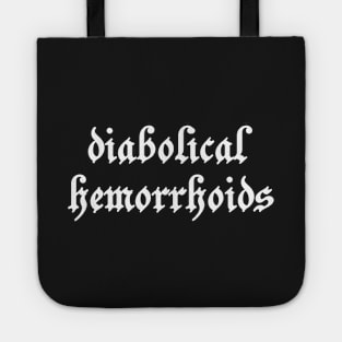 black metal Tote