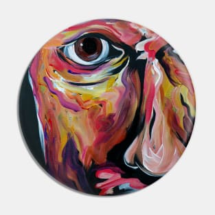 Abstract Face Pin