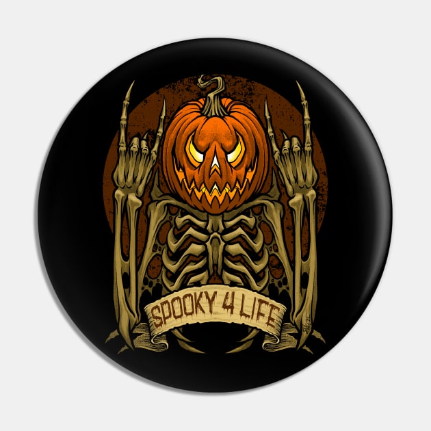 Spooky 4 Life (Version 3) Pin by Chad Savage