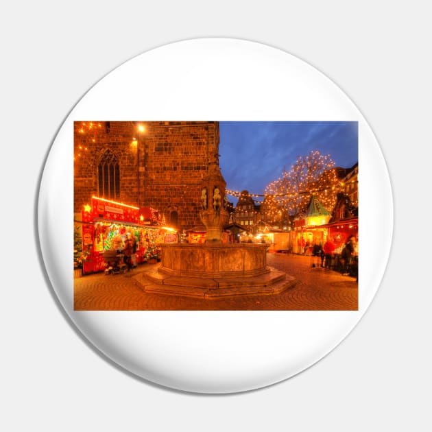 Bremen Christmas market Pin by Kruegerfoto