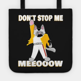 Freddie Meowcury Freddy Mercury as a Cat Tote